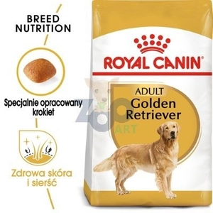ROYAL CANIN Golden Retriever Adult 12kg karma sucha dla psów dorosłych rasy golden retriever / Opakowanie uszkodzone (837,838
