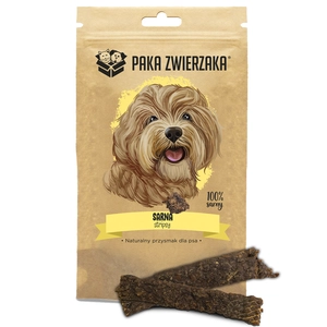 Paka Zwierzaka Stripsy SARNA 100%