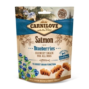 GRATIS Carnilove Crunchy Snack, łosoś z jagodami 200 g