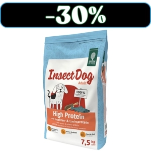 GREEN PETFOOD InsectDog High Protein 7,5kg / data ważności 13.03.2026