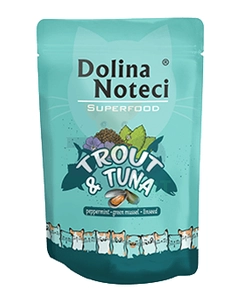 DOLINA NOTECI Superfood pstrąg i tuńczyk saszetka 85g