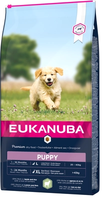 EUKANUBA Puppy&Junior Lamb&Rice Large Breeds 12kg /Opakowanie uszkodzone (6181) !!!