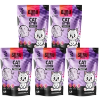 BUBU Pets Żwirek Silikonowy Niezbrylający Micro lavender fioletowy 5x3,8l