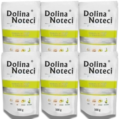 Dolina Noteci Premium Gęś z ziemniakami 6x500g