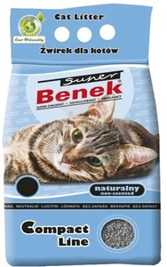 SUPER BENEK Żwirek Compact 10L- 8kg / Opakowanie uszkodzone (5868) !!!