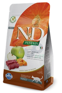 Farmina N&D Pumpkin feline VENISON, PUMPKIN AND APPLE RECIPE 5kg