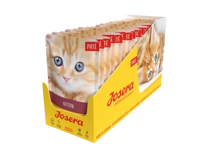 JOSERA Pate Kitten z olejem z łososia 16x85g