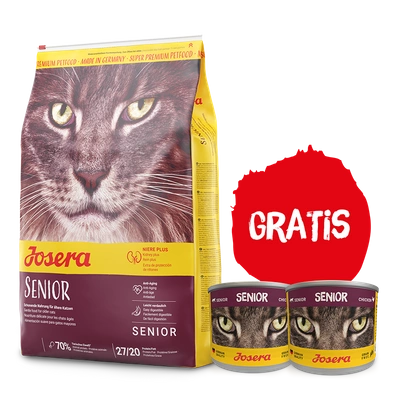 JOSERA Senior 10kg + 2x puszka 200g GRATIS!!