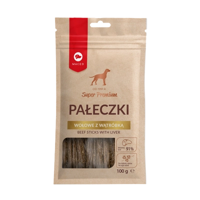 MACED Pałeczki z kaczki z pestkami dyni i melisą 100g