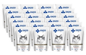 ENZO VET Intestinal z jagnięciną w sosie dla kotów 24x100g