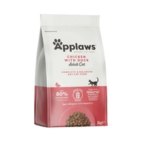 Applaws Adult Chicken with Extra Duck Sucha Karma dla kota 2kg /Opakowanie uszkodzone (2706) !!!