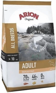 Arion Original Grain-Free Adult Salmon & Potato - Łosoś z ziemniakami 11 kg / Opakowanie uszkodzone (650) !!!