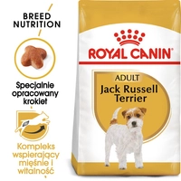 ROYAL CANIN Jack Russell Terrier Adult 7,5kg karma sucha dla psów dorosłych rasy jack russel terrier/Opakowanie uszkodzone (9805) !!! 