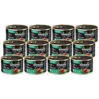 DOLINA NOTECI Super Rafi Cat P&F z gęsią i wątróbką z indyka dla kotów sterylizowanych 12x185g