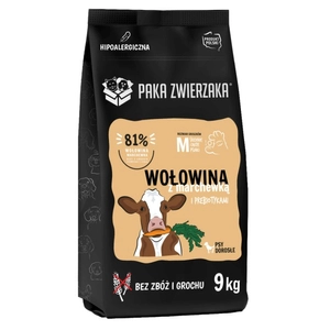 Paka Zwierzaka - Seventh heaven - Wołowina z marchewką (beef & carrot) "M" 9 kg /Opakowanie uszkodzone (1952) !!!