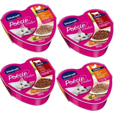 Vitakraft POESIE mokra karma dla kota Mix Smaków 4x85g