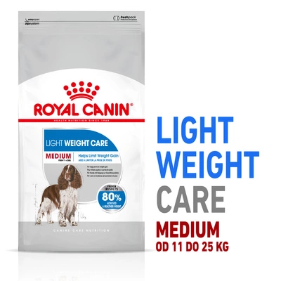 ROYAL CANIN CCN Medium Light Weight Care 12kg karma sucha dla psów dorosłych, ras średnich z tendencją do nadwagi/Opakowanie uszkodzone (8629) !!! 