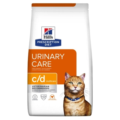 HILL'S PD Prescription Diet Feline c/d Multicare Kurczak 1,5kg opakowanie uszkodzone (1446) 