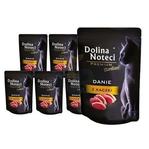 Dolina Noteci Premium  danie z kaczki  – dla kotów sterylizowanych 10x85g