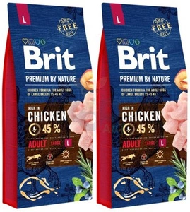 BRIT Premium By Nature Adult L 2x15kg