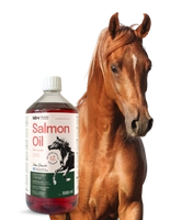Lab-v Salmon Oil – 100% olej z łososia atlantyckiego dla koni 3x1000 ml