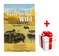 TASTE OF THE WILD High Prairie 5,6kg + niespodzianka dla psa GRATIS!