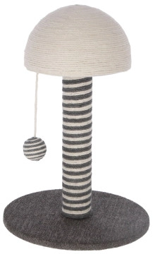 KERBL  Drapak dla kota Funghi, szary/biały, 42 cm