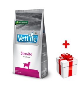 FARMINA Vet Life Dog Struvite (Urinary) 2kg + niespodzianka dla psa GRATIS!