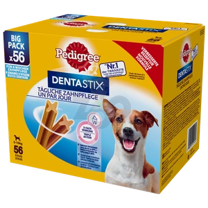 PEDIGREE DentaStix (małe rasy) przysmak dentystyczny dla psów 56 szt. - 8x110g 