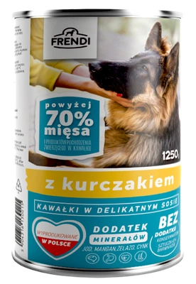 Frendi kawałki w delikatnym sosie z kurczakiem 1250g