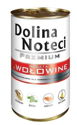 Dolina Noteci PREMIUM bogata w wołowinę 24x400g