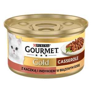 Purina Gourmet Gold kaczka/indyk w sosie 85g