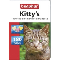 KITTY'S MIX + TAU 180TAB - mix tabletek witaminowych dla kotów