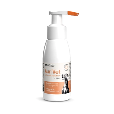 Lab-v Auri Vet - preparat do pielęgnacji uszu dla psów 75 ml