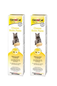 GimCat Pasta z biotyną i serem 2x50g