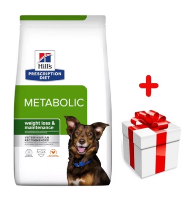 HILL'S PD Prescription Diet Metabolic Canine 12kg + niespodzianka dla psa GRATIS!