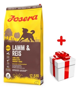 JOSERA Lamb & Rice 12,5kg + niespodzianka dla psa GRATIS!