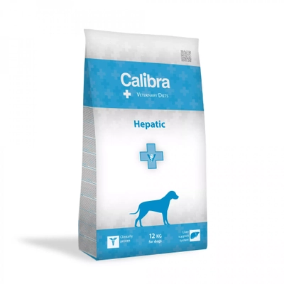 Calibra Veterinary Diets Dog Hepatic 12kg/Opakowanie uszkodzone (2640) !!! 