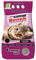 SUPER BENEK Żwirek Compact Lawenda 5l 4kg / Opakowanie uszkodzone (1763)
