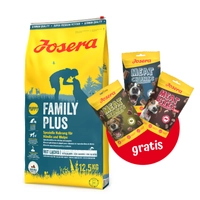 JOSERA Family Plus 12,5kg + 3x Mix Treats GRATIS!!