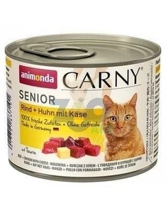ANIMONDA Cat Carny Senior smak: kurczak z serem 200g