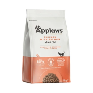 Applaws Adult Chicken with Extra Salmon Sucha Karma dla kota 7,5kg /Opakowanie uszkodzone (2452 2630) !!!