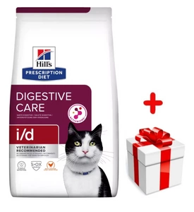 HILL'S PD Prescription Diet Feline i/d 400g + niespodzianka dla kota  GRATIS!