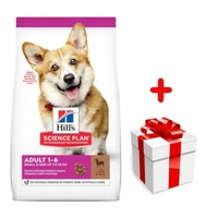 HILL'S SP Science Plan Canine Adult Small & Miniature Lamb 6kg + niespodzianka dla psa GRATIS! 