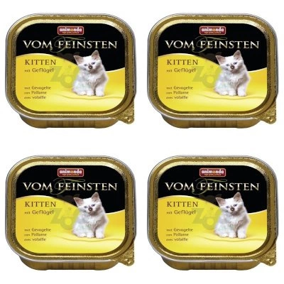 ANIMONDA Vom Feinsten Kitten smak: z drobiem 6x100g