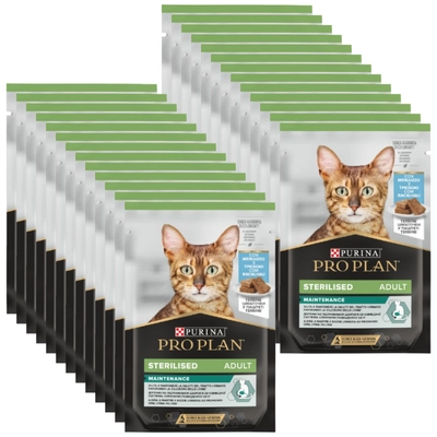 Purina Pro Plan Sterilised z rybą oceaniczną dla kota 26x85g