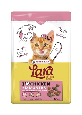 VERSELE-LAGA Lara Junior 1,9kg - karma dla kociąt i młodych kotów