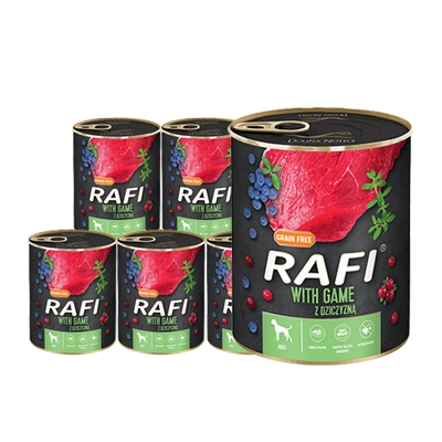 DOLINA NOTECI Rafi z dziczyzną 6x800g
