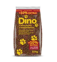 DINO Sucha Karma z Wołowiną dla Psów 20kg + 10% GRATIS