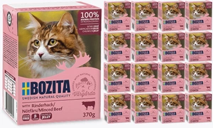 BOZITA Cat Siekana Wołowina W Galaretce 16 x 370g